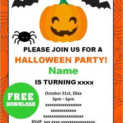 Wizard Free Printable Kids Halloween Party Invitations Template Invitation Birthday