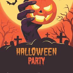 Wonderful Best Free Printable Blank Halloween Invitations For At Invitation Party Cards