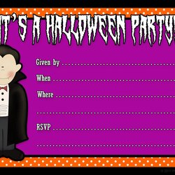 Splendid Free Printable Halloween Party Invites Kits Invitations Template Invitation Templates Birthday