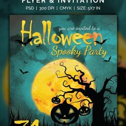 Cool Halloween Party Invitation Templates Free