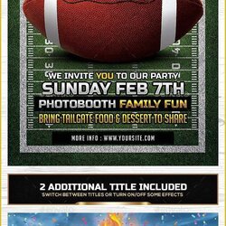 Free Tailgate Party Flyer Template Of By Marketing