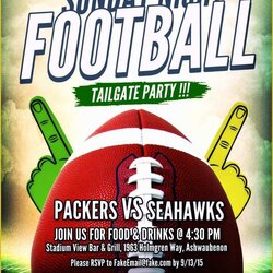 Matchless Free Tailgate Party Flyer Template Of