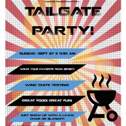 Outstanding Tailgating Flyer Google Search Event Planning Flyers