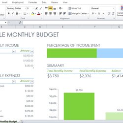 Splendid Simple Monthly Budget Excel Template Example Cash Receipts Schedule Expenses Hut Stone Fixed Record
