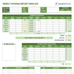 Matchless Weekly Budget Template In Excel Simple Personal