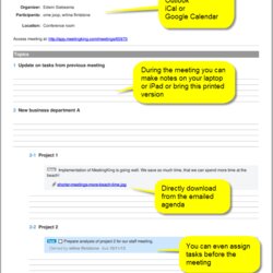 Supreme Sample Staff Meeting Agenda Template Software Create Templates Created Go Easily Offers Including