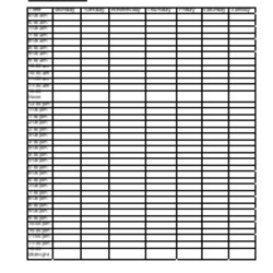 Supreme Weekly Schedule Template Download Page Thumb