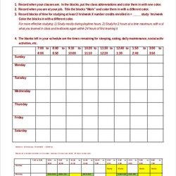 Sterling Weekly Schedule Template Free Word Excel Documents Download Planner Templates Plan