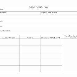 Splendid Project Schedule Template Word Best Of Professional Plan Forms Example Blank Proposal Budgeting