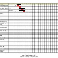 Magnificent Professional Project Plan Templates Excel Word