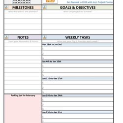 Perfect Professional Project Plan Templates Excel Word Planning Template