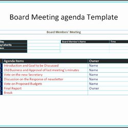 Peerless Microsoft Word Agenda Templates For Meetings Template Meeting Agendas Board Easy Luxury Of