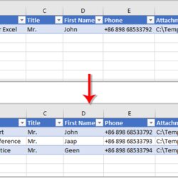 Fine How To Quickly Create Mailing List Template In Excel Email Templates Created Been Now Doc