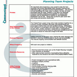 Peerless Project Management Guidelines Template Editable Planning Team Projects And Document Word