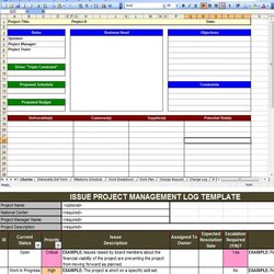 Capital Project Management Templates Download Free