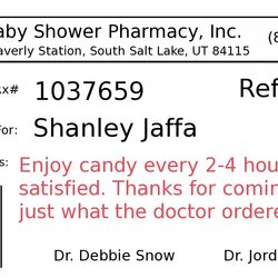 Prescription Label Template Microsoft Word Printable Templates Bottle Pill Labels Favors Funny Party Project
