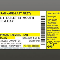 Fantastic Prescription Label Template Microsoft Word Labels Design Ideas Va Medication Make Medicine Health