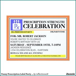 Wizard Blank Prescription Pad Template Resume Examples Label Bottle Fake Funny Party Invitations Word