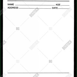 The Highest Standard Blank Prescription Pad Template Resume Examples Fake Form Word Microsoft Label Bottle