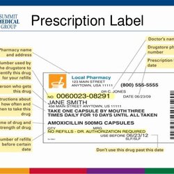 Great Prescription Label Template Microsoft Word Bottle Fake Pill Of