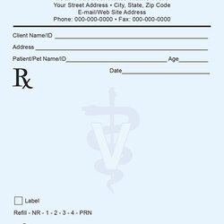 Very Good Rx Label Template For Word Prescription Microsoft