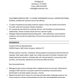Customer Service Resume Examples Template Samples