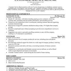 High Quality Customer Service Resume Examples Template Lab