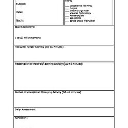 Excellent Middle School Lesson Plan Template Freebie By Allen Loving Literacy Templates Plans High Daily Unit