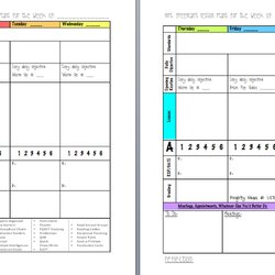 Fine Lesson Planning Format Elementary Plan Template Math