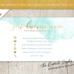 Wonderful Business Card Template For Adobe Layered