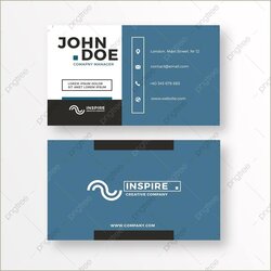Adobe Business Card Templates Free Download Resume Example