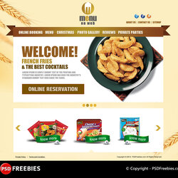 Superlative Restaurant Menu Free Template Material Food Templates Web Website Layout