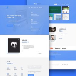 Legit Multipurpose One Page Website Template Free Download
