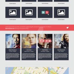 One Page Website Template By On