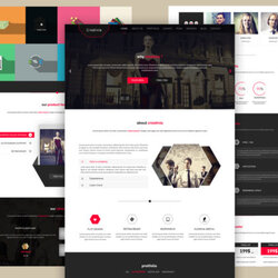 Outstanding Free Corporate One Page Website Template At Web Elements Templates