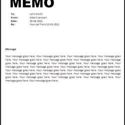 The Highest Quality Memo Template Free Printable Word Templates Business Format Memos Examples Sample Letter