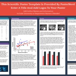 Exceptional Update Science Poster Background Templates