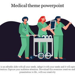 Brilliant Simple Medical Theme Presentation Template