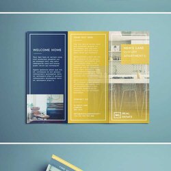 Matchless Fold Brochure Free Template With Within