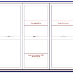The Highest Quality Fold Brochure Template Free Download Resume