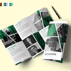 Tremendous Fold Multipurpose Brochure Design Template In Word Publisher