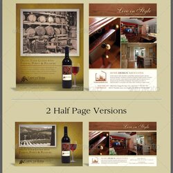 Brilliant Print Templates Full Half Page Designs Template Flyer Text Layout Ads Resources Magazine Layer