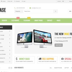 Out Of This World Product Sale Website Template Org Master Documents
