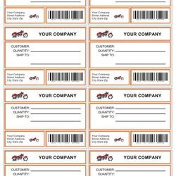 Eminent Shipping Label Template Free Word Templates Blank