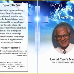 Capital Free Obituary Program Template Download Of Funeral Memorial Word Printable Templates Service