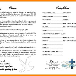 Superb Printable Obituary Templates Free Actor Resumed Intended For