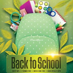 Preeminent Download This Free Back To School Flyer In Template Freebies Party Submit Club Events