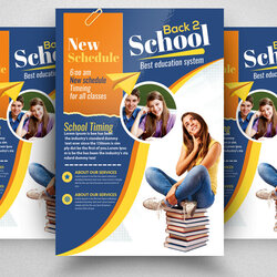 Perfect Back To School Flyer Template By