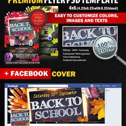 Wizard Back To School Flyer Template Preview