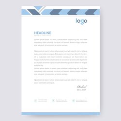 Premium Vector Letterhead Template